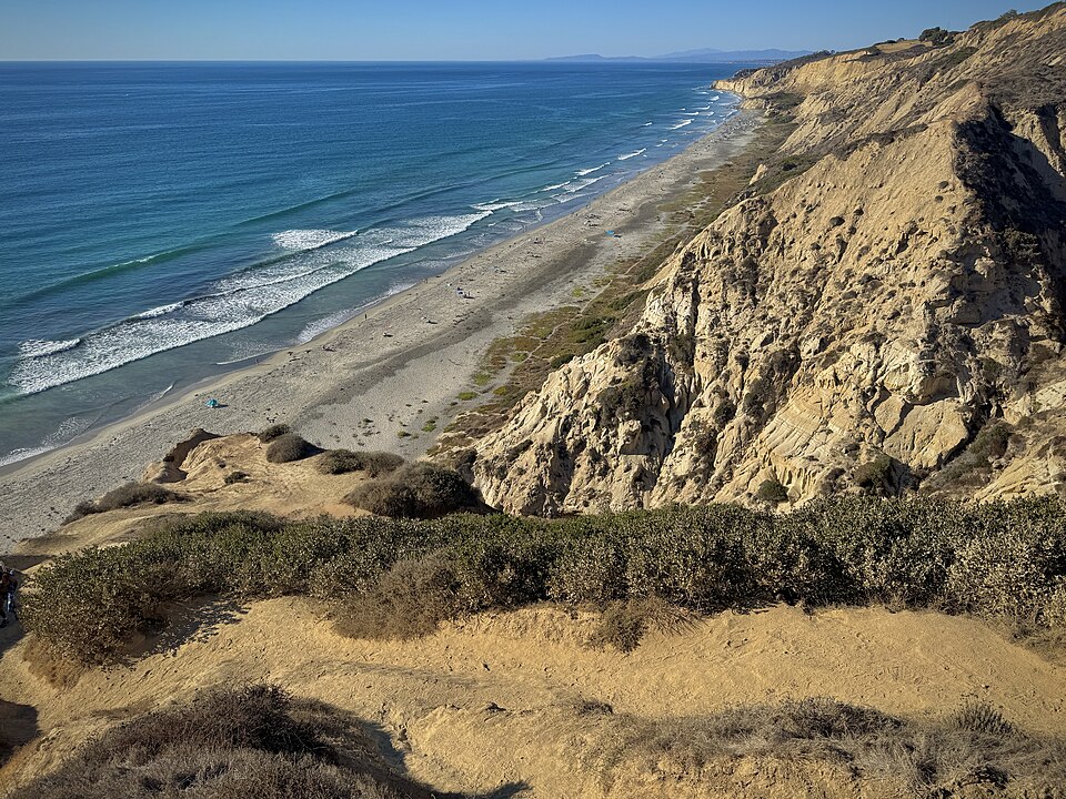 North County sandstone coastal bluffs overlooking the Pacific